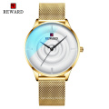 REWARD RD62010M Men Watch Waterproof Colorful Glass Mens Watches Luxury Fashion Sports Quartz Watches For Men Relogio Masculino